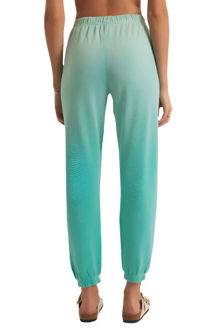 Z Supply High Tides Jogger Cabana Green